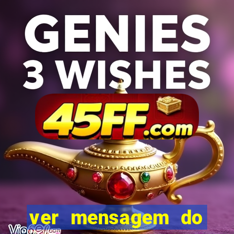 ver mensagem do bingo da amizade